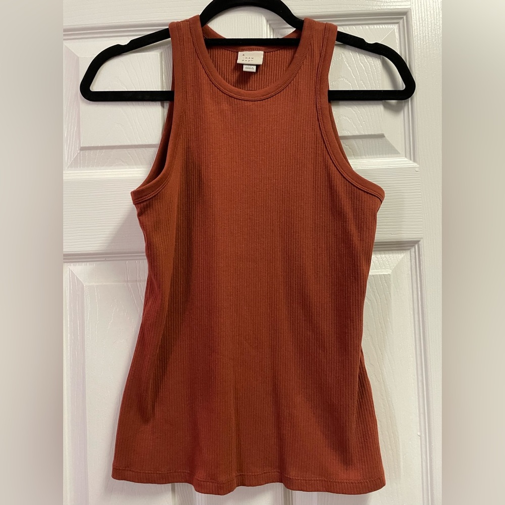 A New Day ribbed tank